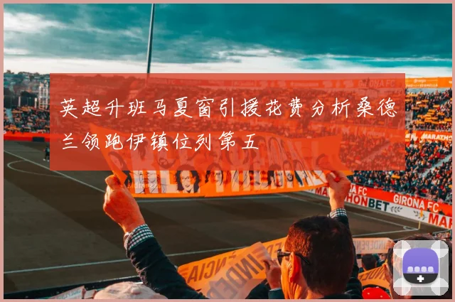 英超升班马夏窗引援花费分析桑德兰领跑伊镇位列第五